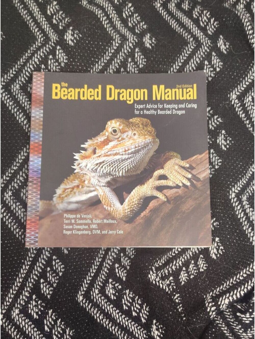 Bearded Dragon Manual 2nd Edition Expert Care Guide Pet Reptile Book 2017